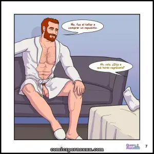 Las Salvajes Aventuras Sexuales de mi Hijo #2 - Página 7