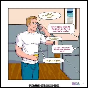 Las Salvajes Aventuras Sexuales de mi Hijo #7 - Página 2