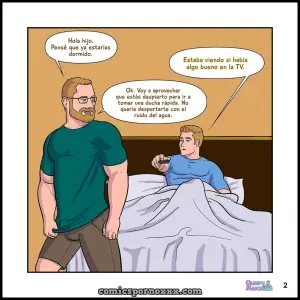 Las Salvajes Aventuras Sexuales de mi Hijo #9 - Página 2
