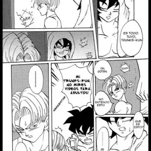 Batalla de Sexo Gay entre Goten y Trunks - Página 6
