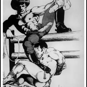Hot Broncs – Etienne (Vaqueros Gay Calientes) - Página 1