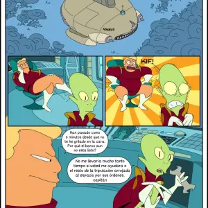 Zapp Brannigan and the Misterious Omicronian (Futurama Gay) - Página 2