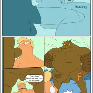Zapp Brannigan and the Misterious Omicronian (Futurama Gay) - Página 8