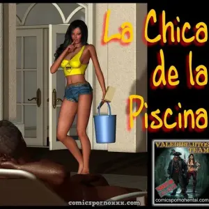 La Chica de la Piscina Enculada por Negros Dotados - Página 1