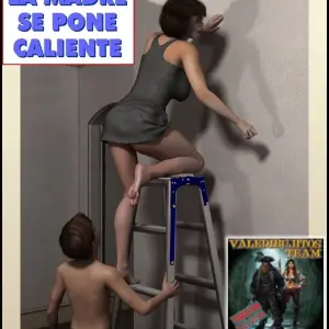 La Madre se Pone Caliente con su Hijo - Página 1