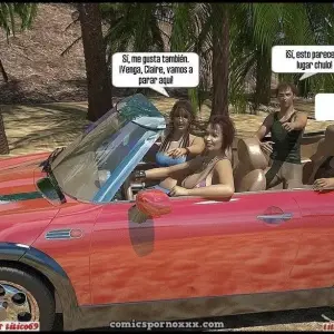 Orgía Familiar en la Playa - Página 2