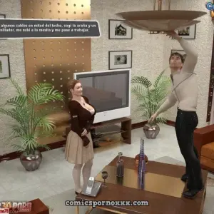 Culo Milf de mi Suegra 3D Porno Anal - Página 7