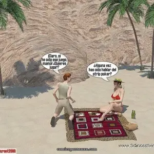 Con Mama En La Playa - Página 4