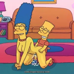 Bart Simpson Rompiéndole el Culo a Marge - Página 4