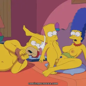 Bart Simpson Rompiéndole el Culo a Marge - Página 8