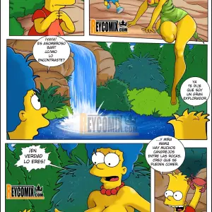 Marge y Bart Simpson Culean en una Isla Paraiso - Página 7