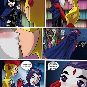 Raven X Kid Flash (Palcomix) - Página 4