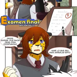 Final Exam Furry Yaoi (Sollyz) - Página 1
