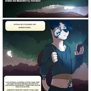 Alone In The Woods Furry Yaoi (Redrusker) - Página 1