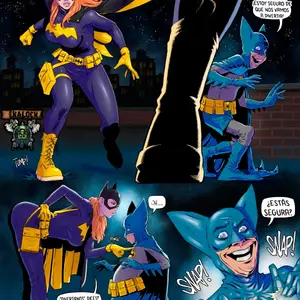 Bat Girl Vs Bat Mite (Fenriscomix) - Página 1