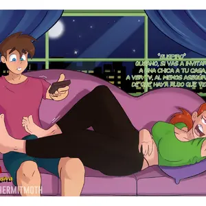 Movie Night With Vicky (Hermit Moth) - Página 1