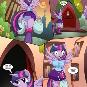 Educación Sexual Con La Señorita Twilight Sparkle (Palcomix) - Página 3