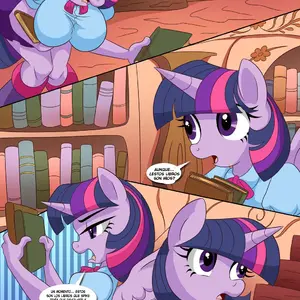 Educación Sexual Con La Señorita Twilight Sparkle (Palcomix) - Página 4