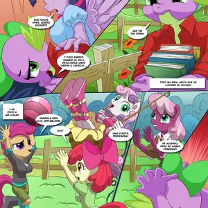 Educación Sexual Con La Señorita Twilight Sparkle (Palcomix) - Página 6