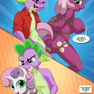 Educación Sexual Con La Señorita Twilight Sparkle (Palcomix) - Página 8