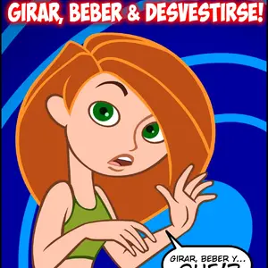 Kim Possible Girar, Beber & Desvestirse! (Cartoongirls) - Página 1