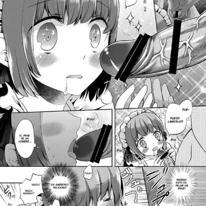 Okarada Osouji Maid Hajimete No Chinpo Ni Dai Koufun (Matashita Kintama) - Página 8
