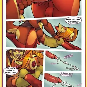 Calurosa Bienvenida Furry Yaoi - Página 8