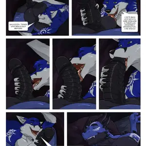 Black And Blue Ii Furry Yaoi - Página 4