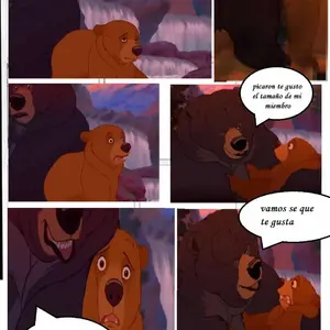 Brother Bear Kenai X Tug Furry Yaoi - Página 1