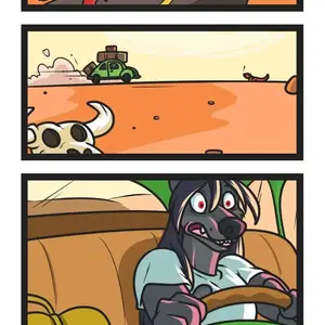 Roadkill Furry Yaoi (Alabaster) - Página 1