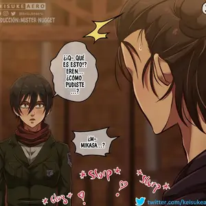 Mikasa X Eren X Annie – Trío (Keisuke Aero) - Página 3