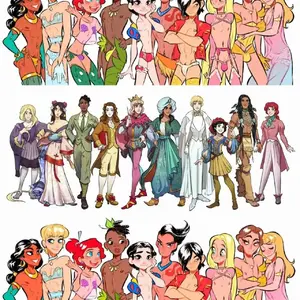 Prinsesas Disney Gender Bender (Porn) - Página 1