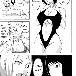 Tsunade No In Suiyoku Tsunade’s Obscene Beach (Naruhodo) - Página 8