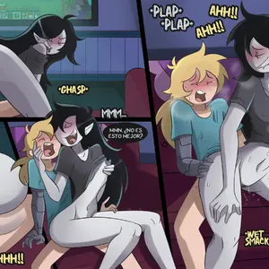 Finn’s Late Night With Marceline (Hermit Moth) - Página 3