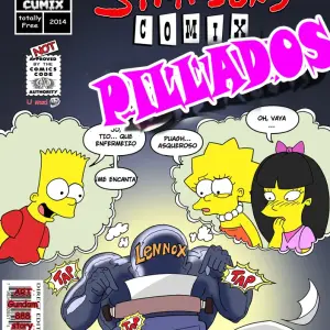 Simpsons Comix Busted (Gundam888, lennox)