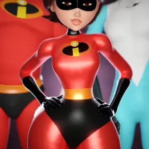 Elastigirl: Entre Una Fría & Dura Pared (Smitty)